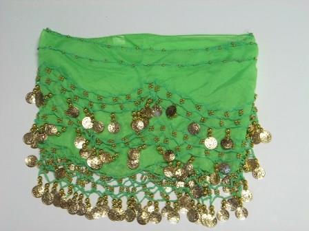 C128 Neon Green with gold coins